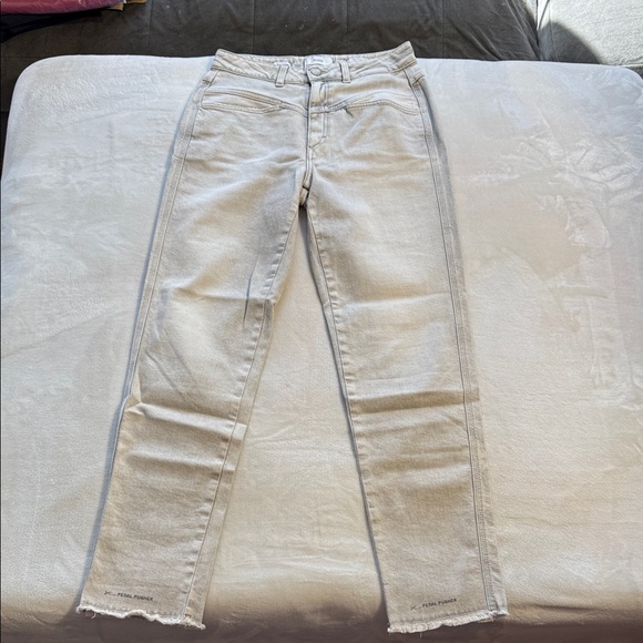 Closed Gray Relaxed Pedal Pusher Jeans Size Small - Picture 3 of 16